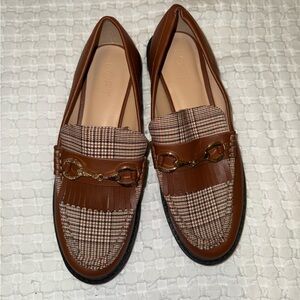 LOFT woman’s  Brown and Tan Loafers